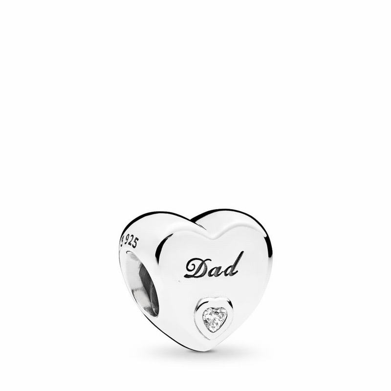 Pandora Dad's Love Charm NZ Sale, Sterling Silver (370164-UJP)